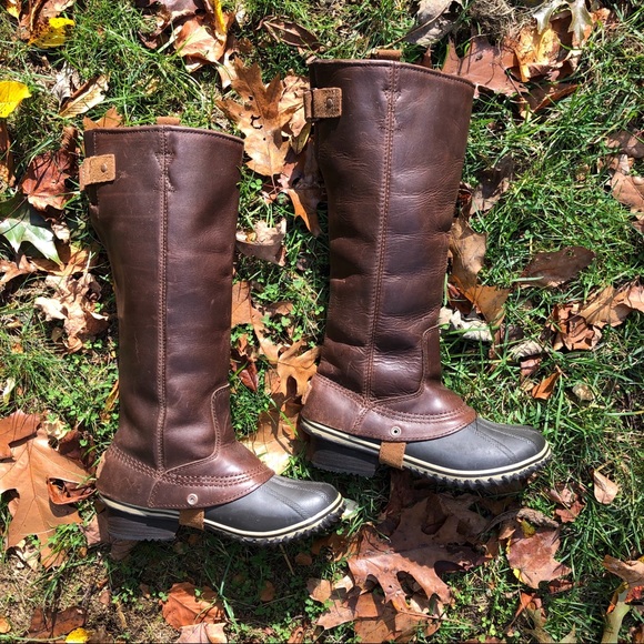 Sorel Slimpack Equestrian Riding Boots 